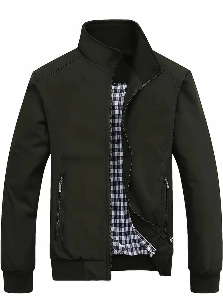 W&W Mode | Klassische Herrenmode Jacke mit Kragen