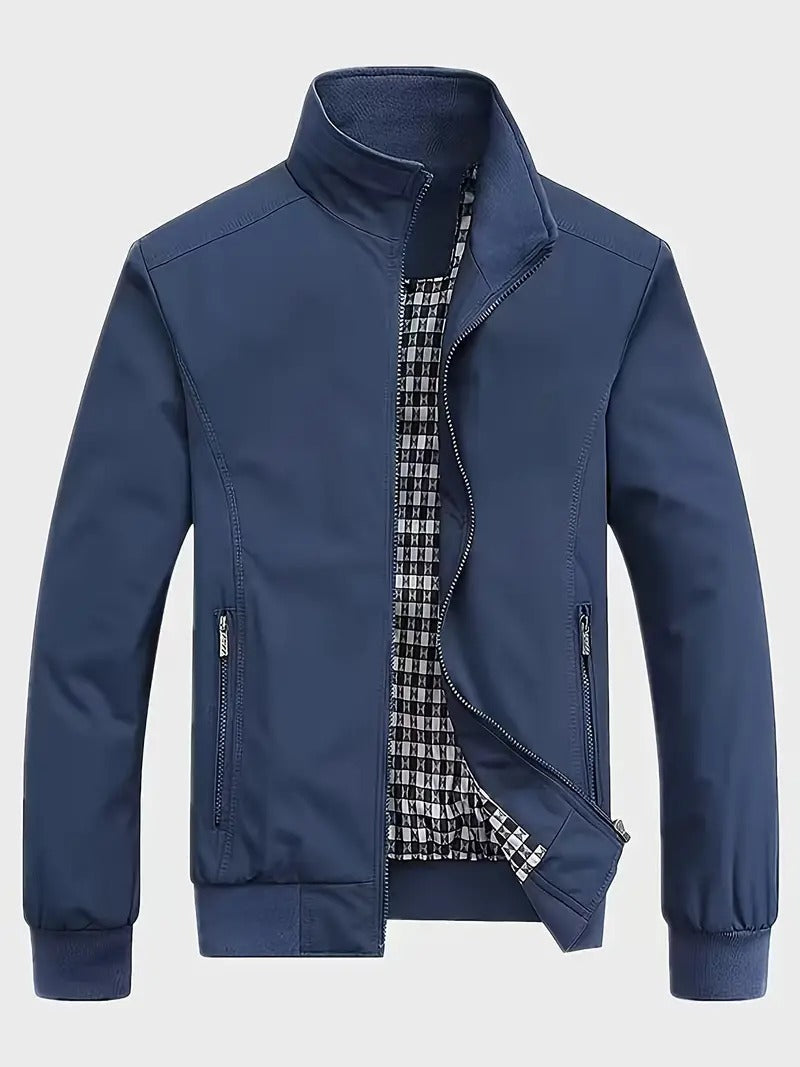 W&W Mode | Klassische Herrenmode Jacke mit Kragen