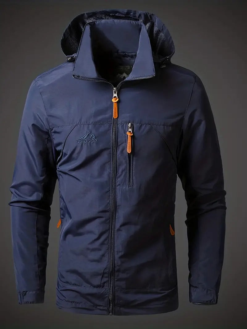 W&W Mode | Herren Softshelljacke Mit Mehreren Taschen