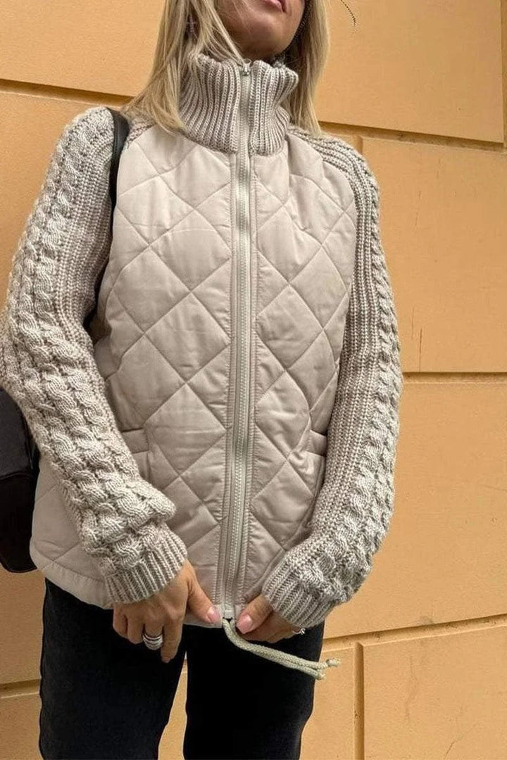 W&W Mode | Trendige Damenjacke Mit Reißverschluss Für Den Herbst