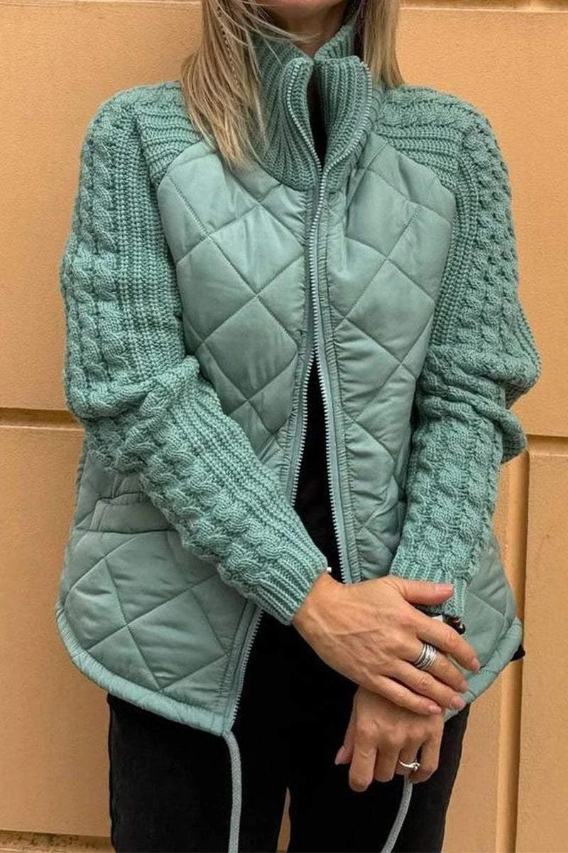 W&W Mode | Trendige Damenjacke Mit Reißverschluss Für Den Herbst