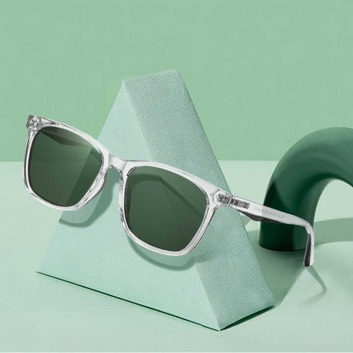 W&W Mode | Klassische Sonnenbrille mit transparentem Rahmen