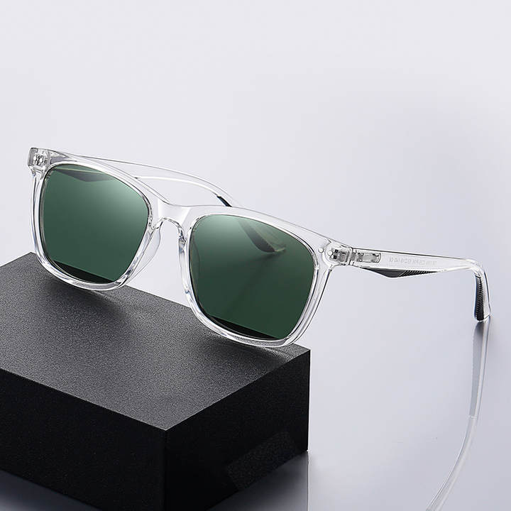 W&W Mode | Klassische Sonnenbrille mit transparentem Rahmen