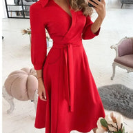 WW | Midi Kleid Elegantes Design Formelle & Abendmode