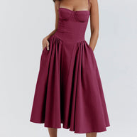 WW | Taillenformendes Sommerkleid