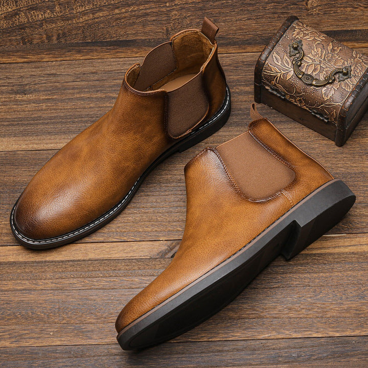 W&W Mode | Chelsea Lederstiefel Für Männer