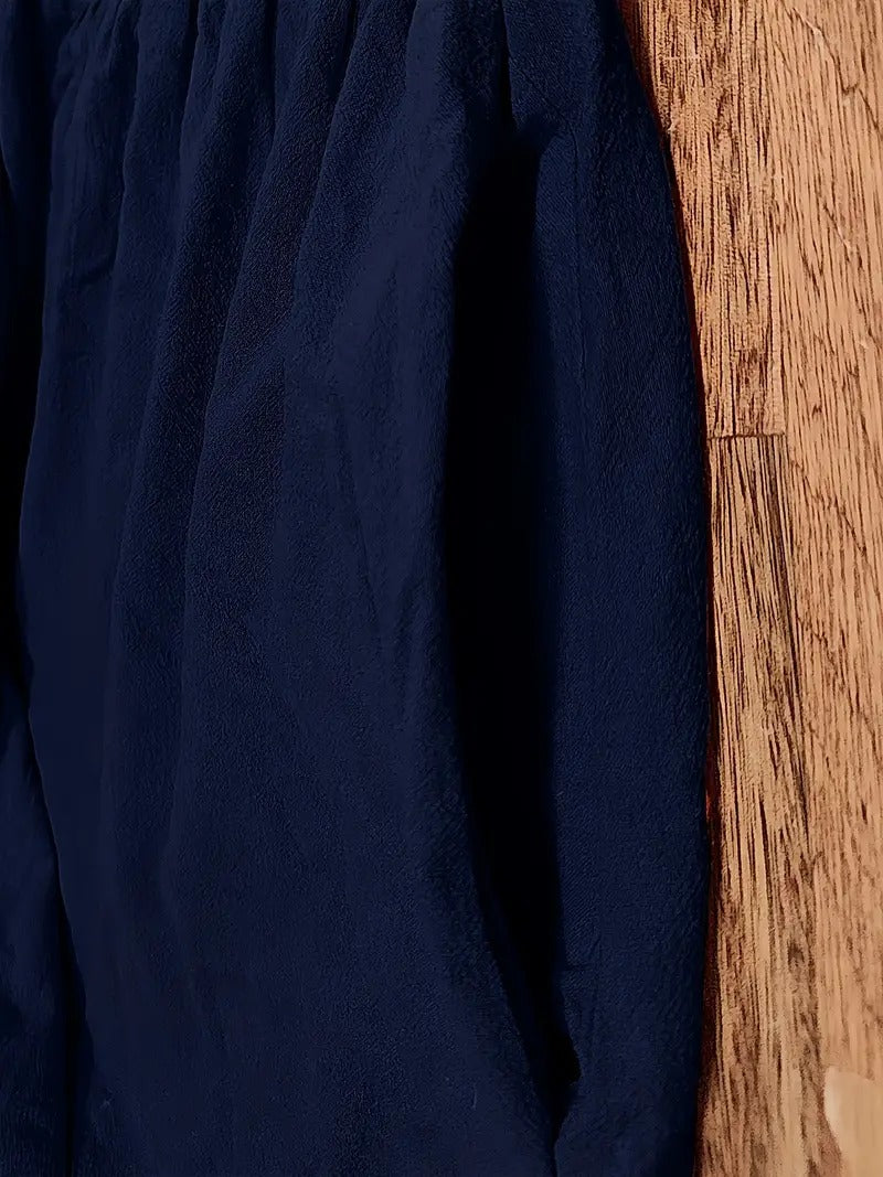 WW | Raffinierte Leinen Sommerkleid mit Praktischen Taschen