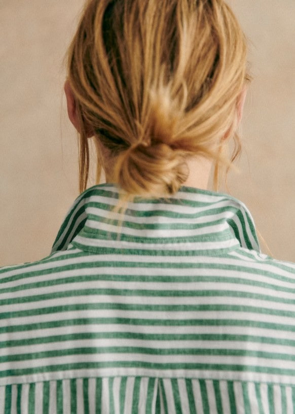 WW | Gestreiftes Hemd mit Knopfleiste für Damen