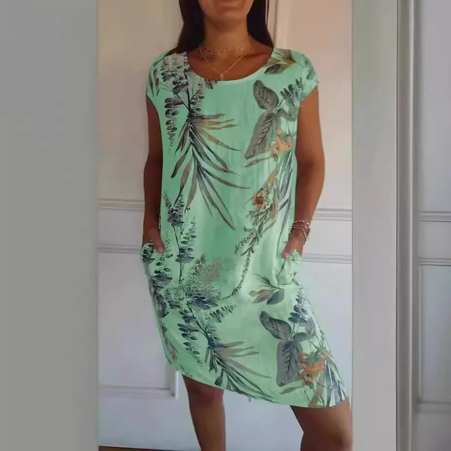 Kleid aus Baumwolle