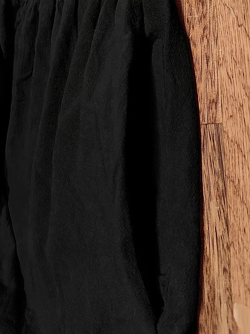 WW | Raffinierte Leinen Sommerkleid mit Praktischen Taschen