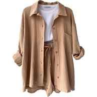 CLAUDIA™  - Lässiges Baumwoll-Loungewear-Set