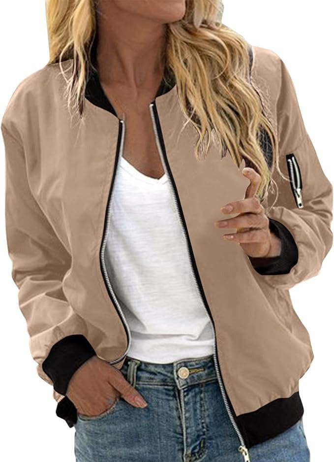 WW | Bomberjacke mit Blumenmuster für Damen