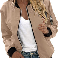 WW | Bomberjacke mit Blumenmuster für Damen
