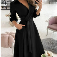 WW | Midi Kleid Elegantes Design Formelle & Abendmode
