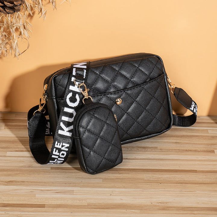 W&W Mode | Einzigartige quadratische Handtasche Damen - Stilvoll & Modern