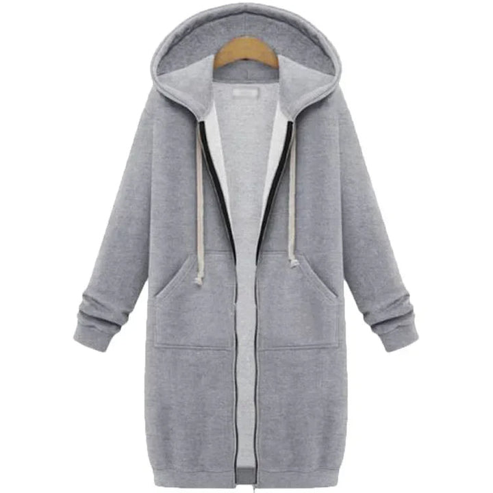 W&W Mode | Lange Kapuzenjacke