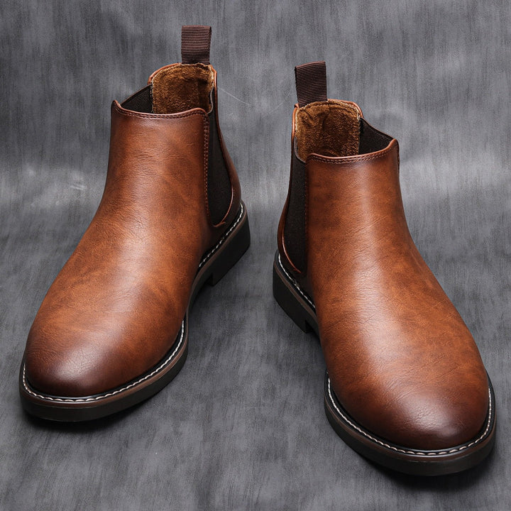 W&W Mode | Chelsea Lederstiefel Für Männer