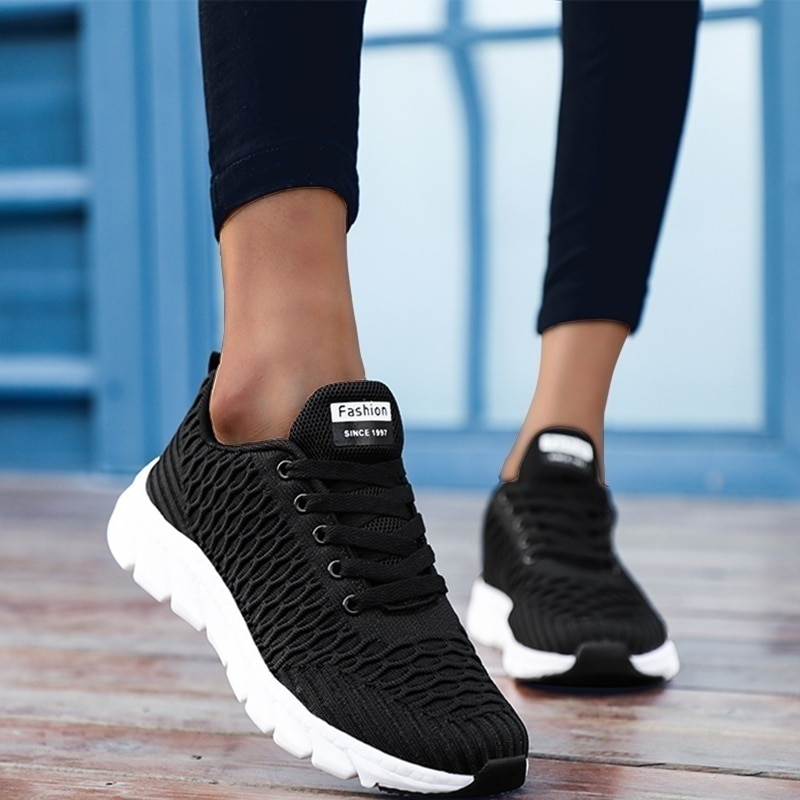 W&W Mode | Leichte Knöchelhohe Sneaker mit Rutschfester Sohle und Atmungsaktivem Tragegefühl