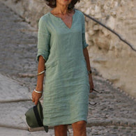 WW | Midi Kleid - Stilvolles und Entspanntes Midikleid für Jeden Tag