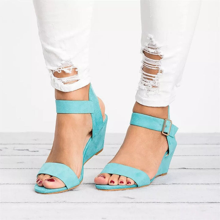 W&W Mode | Riem Sandalen - Bequeme und stilvolle Damensandalen mit Absatz