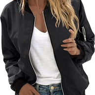 WW | Bomberjacke mit Blumenmuster für Damen