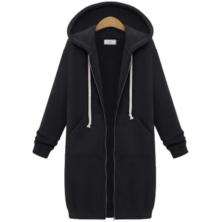 W&W Mode | Lange Kapuzenjacke