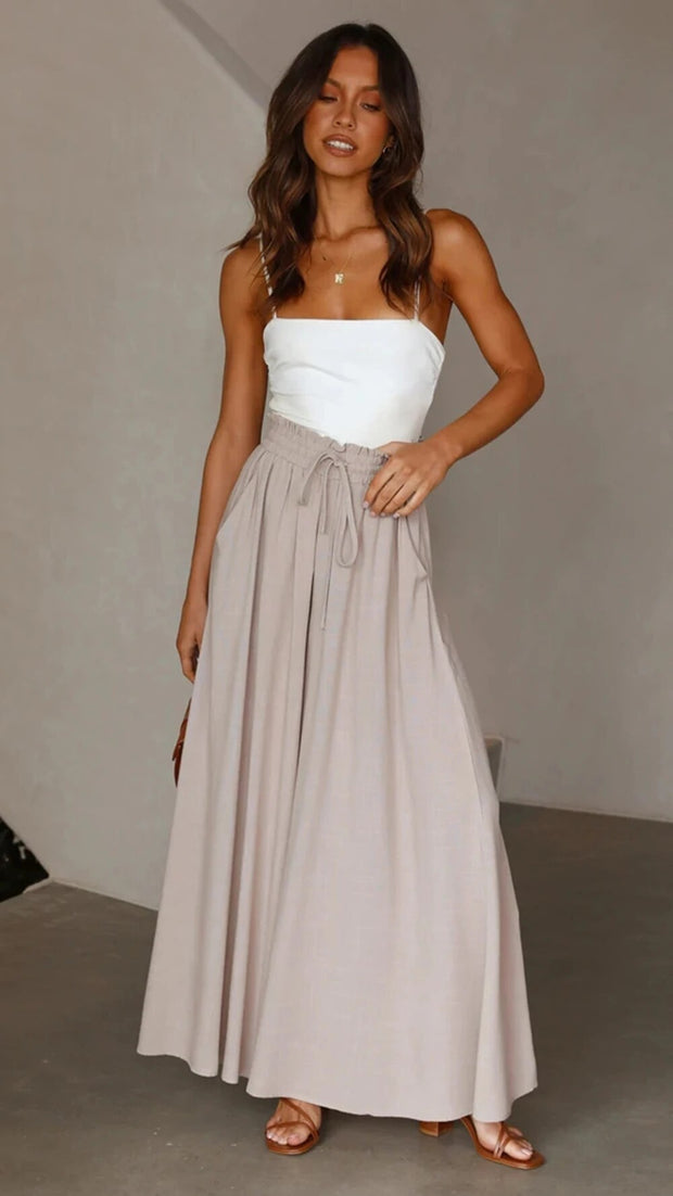 WW - Weite Hosenbeine mit Gummizug am Bund