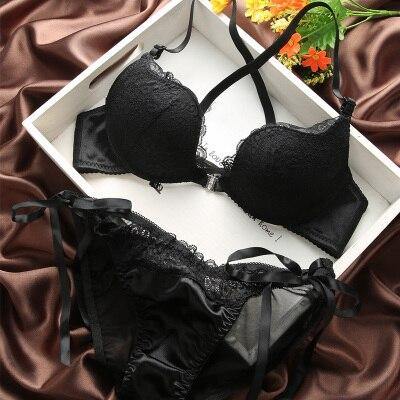 WW | Satin Lingerie Set - Eleganter Stil - Ohne Bügel