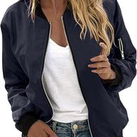 WW | Bomberjacke mit Blumenmuster für Damen