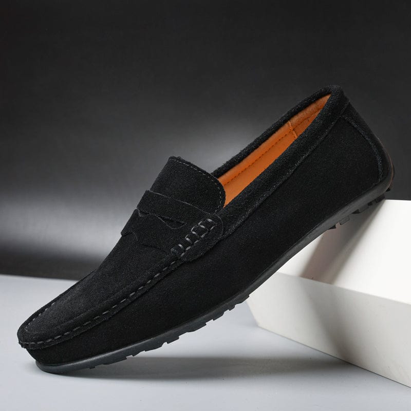 WW | Klassische Wildleder Loafer Für Herren