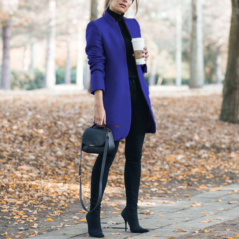 W&W Mode | Damenmantel Büro Lady Blazer - Elegant & Professionell