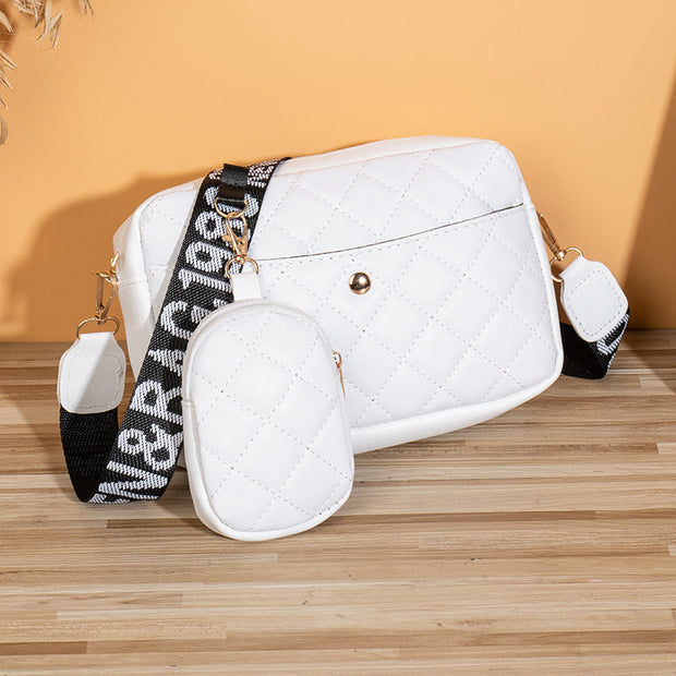 WW | Einzigartige quadratische Handtasche Damen - Stilvoll & Modern