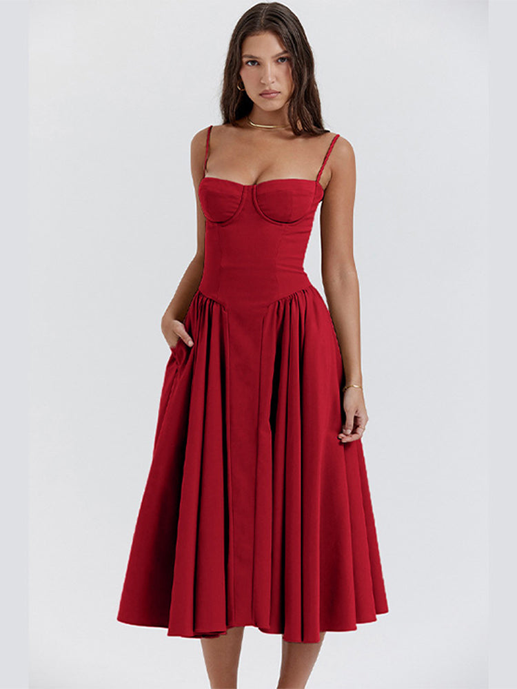 WW | Taillenformendes Sommerkleid