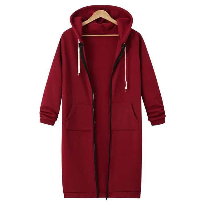 W&W Mode | Lange Kapuzenjacke