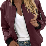 WW | Bomberjacke mit Blumenmuster für Damen