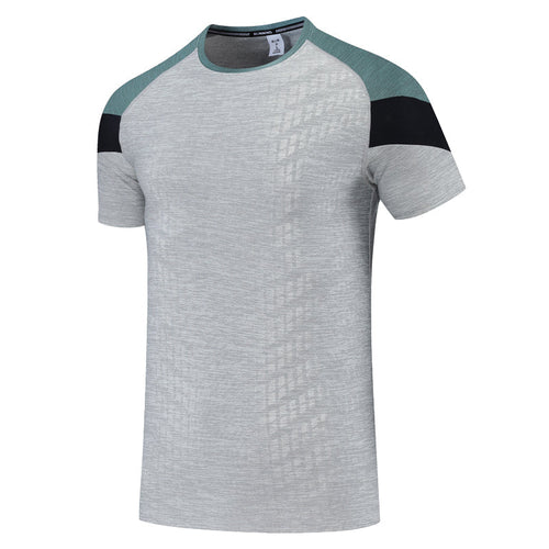 WW | Bequemes Herren Sportshirt Mit Patchwork Detail