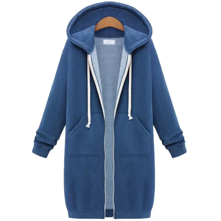 W&W Mode | Lange Kapuzenjacke