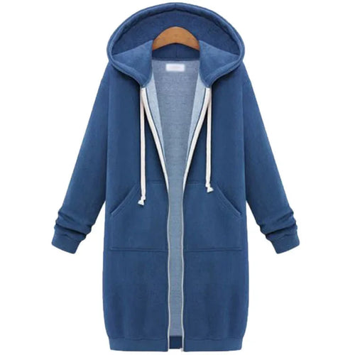 W&W Mode | Lange Kapuzenjacke