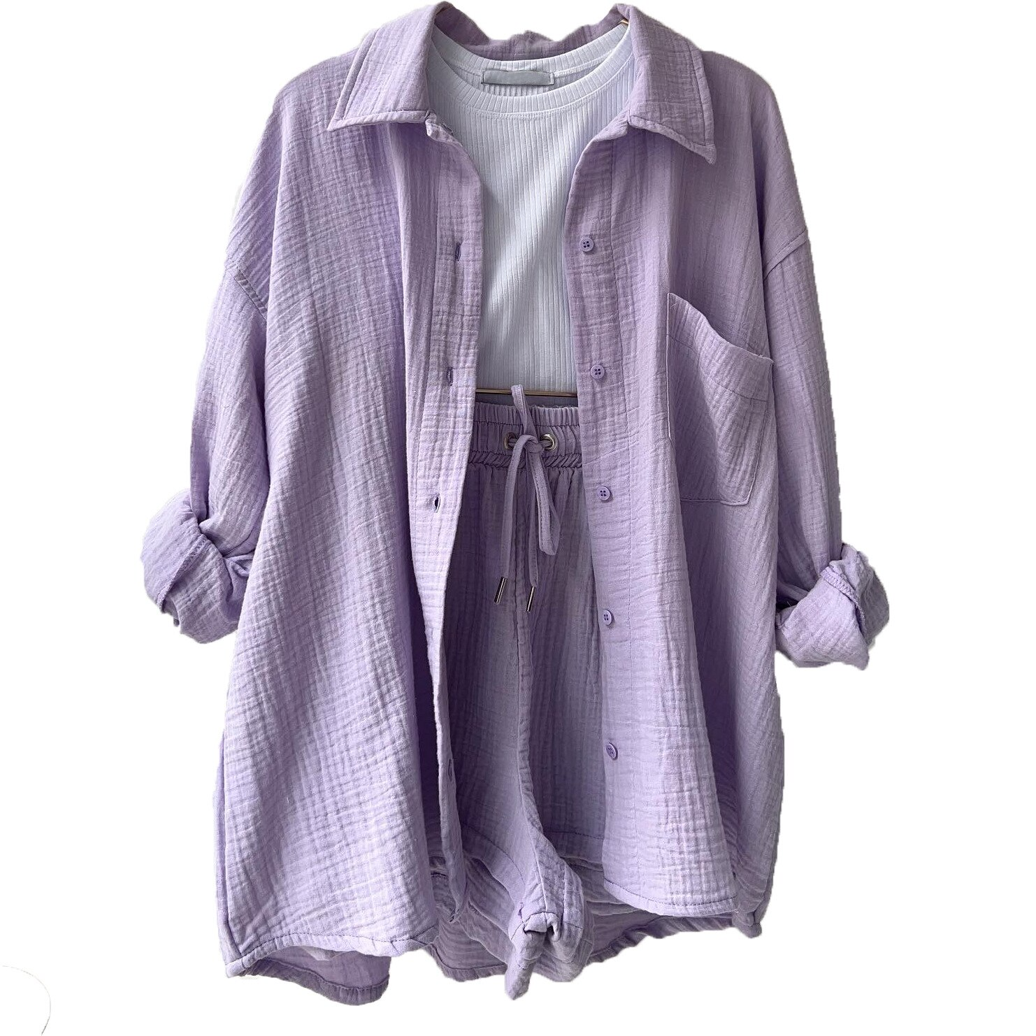 CLAUDIA™  - Lässiges Baumwoll-Loungewear-Set