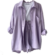 CLAUDIA™  - Lässiges Baumwoll-Loungewear-Set