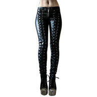 WW | Schlank und Stilvoll Punk Bandage Hose