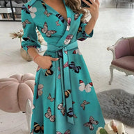 WW | Midi Kleid Elegantes Design Formelle & Abendmode