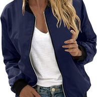 WW | Bomberjacke mit Blumenmuster für Damen