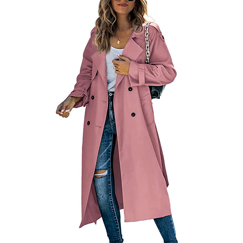 WW | Premium Trenchcoat Lang Damen
