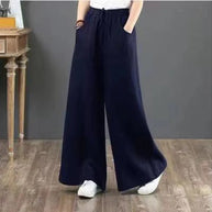 WW | Vielseitige Leinenhose für Damen in großen Größen