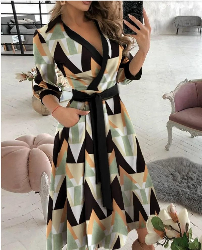 WW | Midi Kleid Elegantes Design Formelle & Abendmode