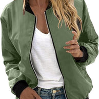 WW | Bomberjacke mit Blumenmuster für Damen