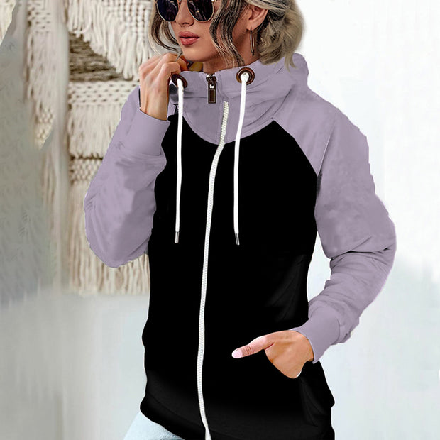 Casual und weiche Kapuzenjacke