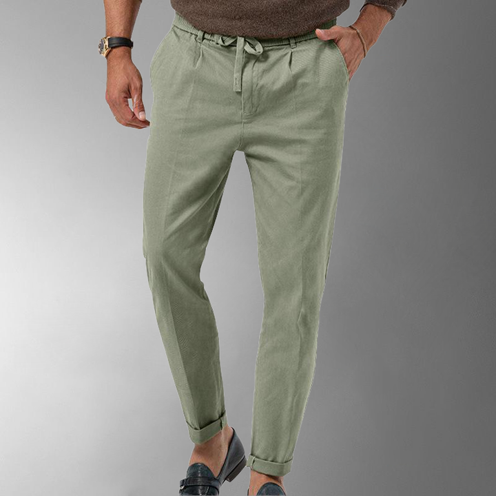 W&W Mode | Perfecte Linnen Broek voor Heren