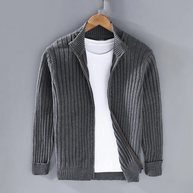 WW | Merino Strickjacke Mit Reißverschluss